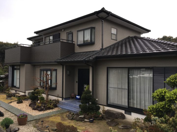 長崎県諫早市 外壁塗装+屋根塗装
