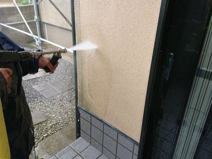 外壁高圧洗浄