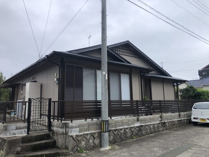 東彼杵郡川棚町　K様邸　屋根塗装・外壁塗装(有)田中塗装