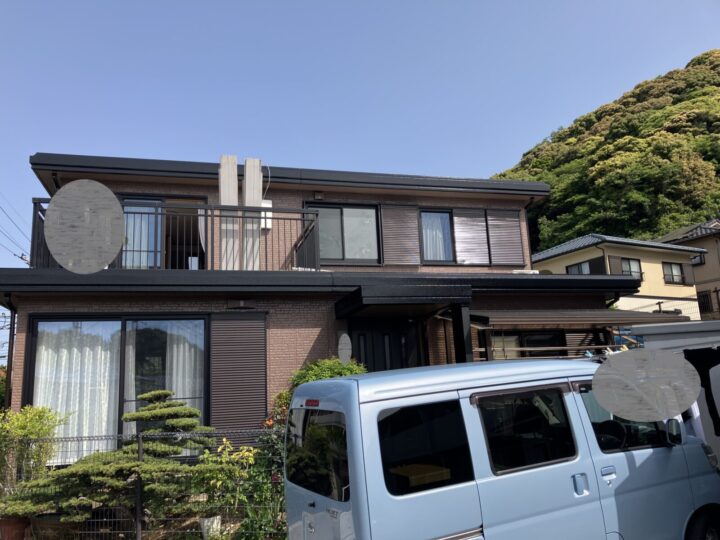 諫早市小船越町 H様邸 屋根塗装・外壁塗装(有)田中塗装