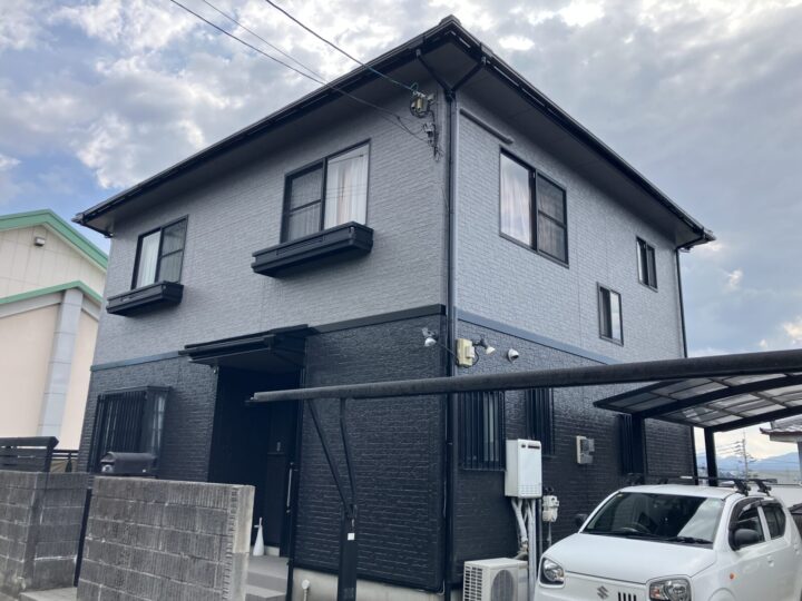 諫早市永昌町　M様邸　屋根塗装・外壁塗装(有)田中塗装
