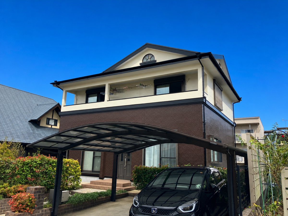 諫早市真崎町 M様邸 屋根塗装・外壁塗装