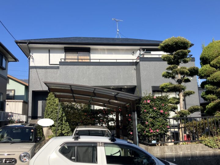 諫早市青葉台　N様邸　屋根塗装・外壁塗装(有)田中塗装