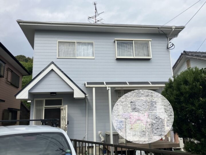 諫早市高来町　D様邸　屋根塗装・外壁塗装(有)田中塗装