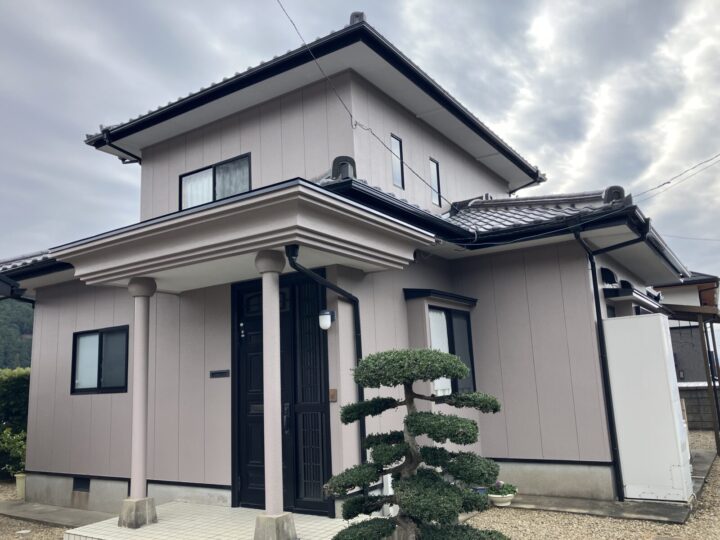 雲仙市千々石町　S様邸　屋根塗装・外壁塗装(有)田中塗装