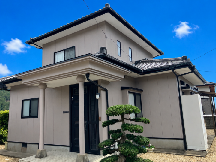 雲仙市千々石町　S様邸　屋根塗装・外壁塗装(有)田中塗装