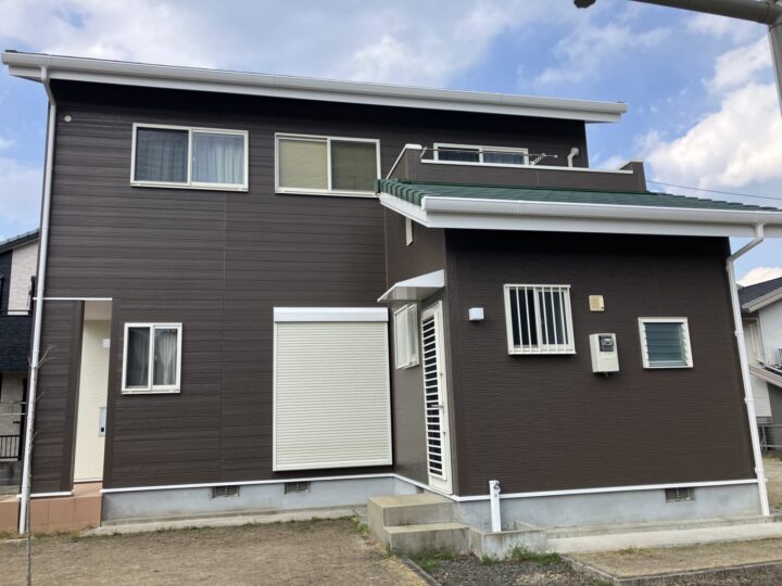 諫早市多良見町　K様邸　屋根塗装・外壁塗装(有)田中塗装