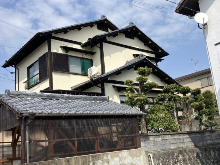 諫早市日の出町　B様邸　屋根塗装・外壁塗装(有)田中塗装