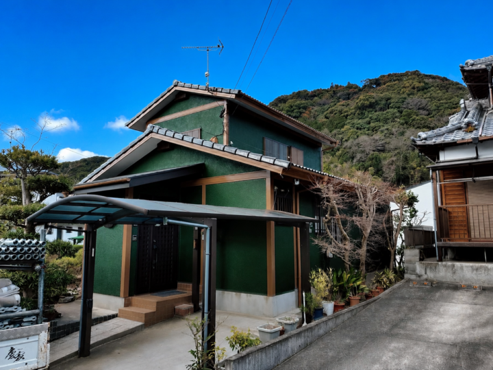 諫早市多良見町　O様邸　屋根塗装・外壁塗装(有)田中塗装