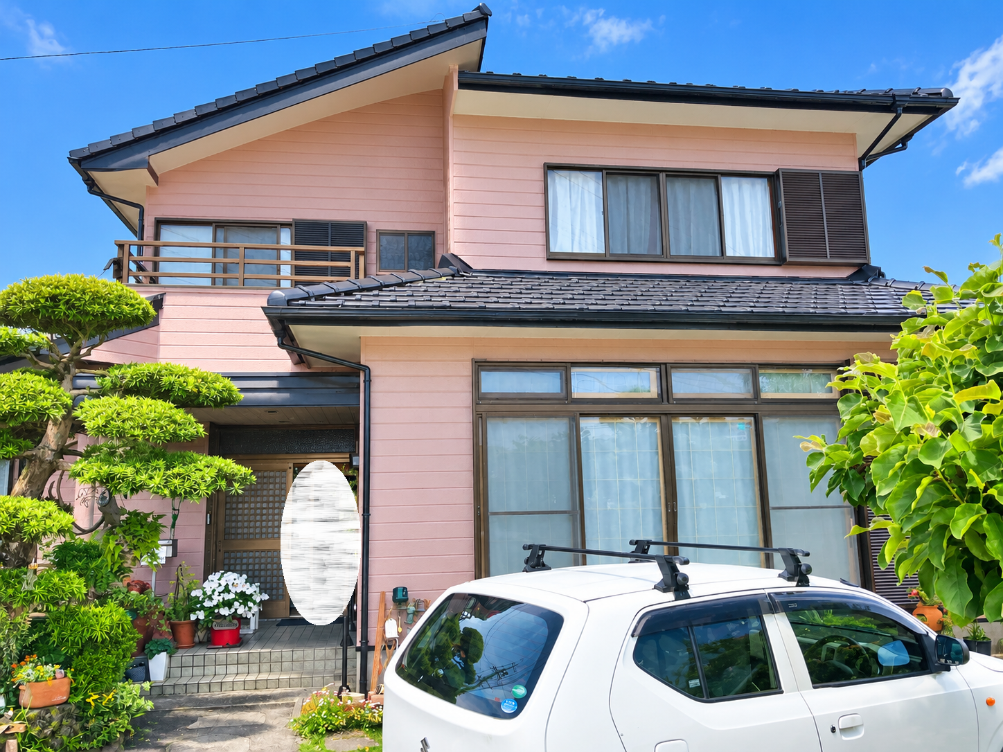 諫早市有喜町 H様邸 屋根塗装・外壁塗装